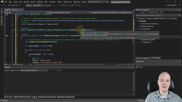 Angular ASP.NET Core Minimal APIs Tutorial (pt. 1 - back end) смотреть онлайн