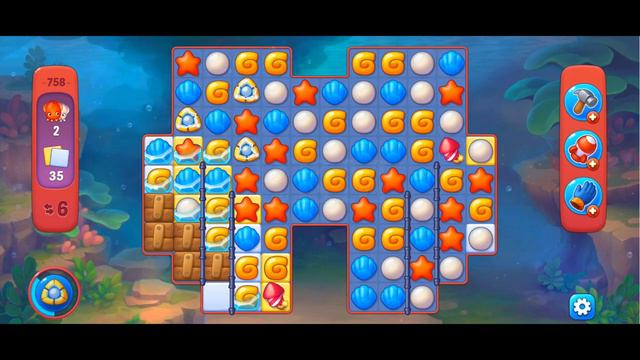 Fishdom - Puzzle Games | RKM Gaming | Aquarium Games | Fish Games | Level - 758 смотреть онлайн