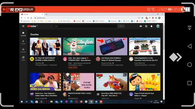 TELEFON İLE UZAKTAN BİLGİSAYARI KONTROL ETME | ANYDESK смотреть онлайн