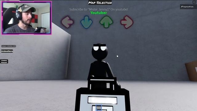How to get "STICKMAN" BADGE + MORPH/SKIN in FNF & MOD ANIMATIONS! - Roblox смотреть онлайн
