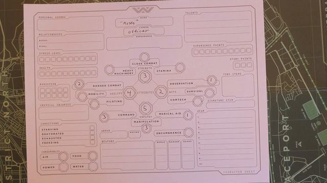 Character Vault: ALIEN The Roleplaying Game Character Creation Tutorial смотреть онлайн