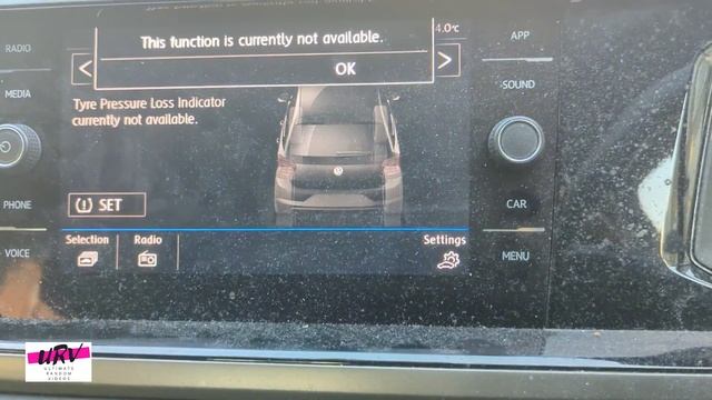 VW Yellow Warning Lights Explained | Error: Tyre Pressure Loss Indicator on Volkswagen смотреть онлайн