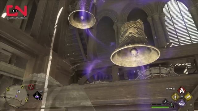 How to Solve & Complete Bell Puzzle in Hogwarts Legacy Bell Tower смотреть онлайн