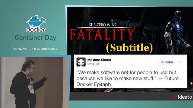 Container Day 2017 - Paolo Tonin - Boycott Docker смотреть онлайн