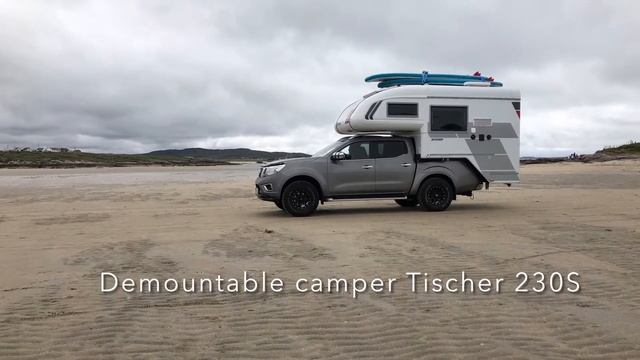 Наш Кампер на пикапе Tischer 230S on Nissan Navara, Omey Island, Galway, Ireland July 2020 смотреть онлайн