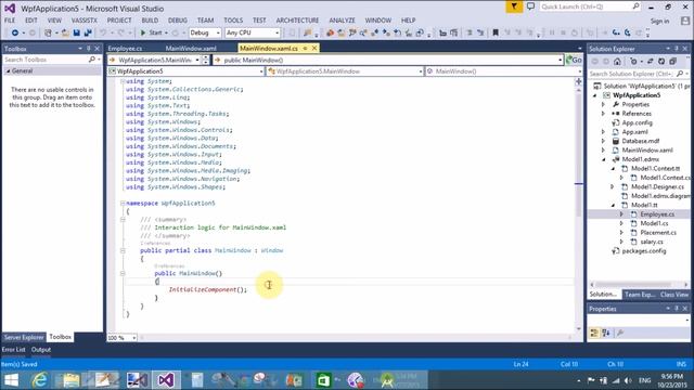 WPF Listview with ItemTemplate binding смотреть онлайн