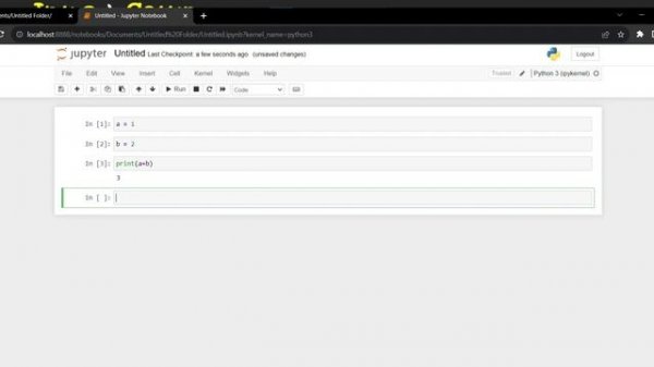 (2023) How to download Python? + Jupiter Notebook? + Writing your first Python code!? |  Video 2