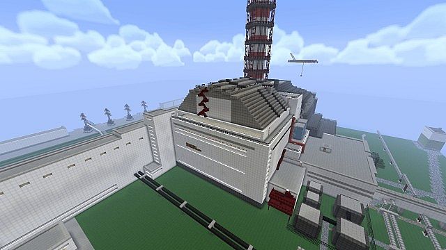 Чернобыльская катастрофа в Minecraft