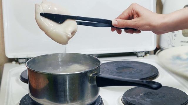 Фаршированные кальмары. Кальмар рецепт. Белковая пища смотреть онлайн