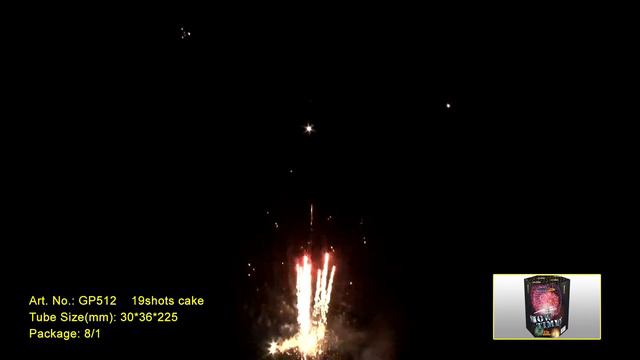 Батареи салютов GP512 - "SHOW TIME" смотреть онлайн