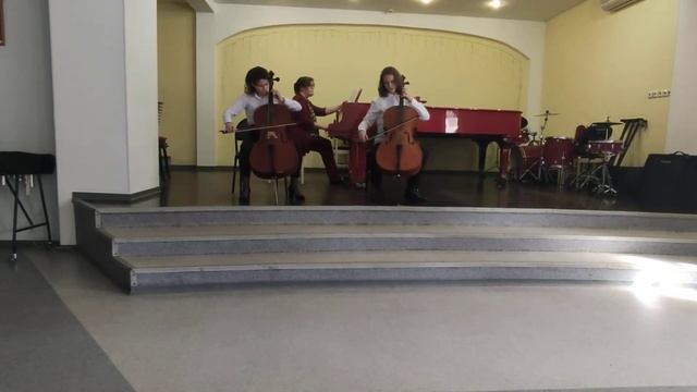 Дуэт виолончелей - Попов Фёдор и Базанова Софья смотреть онлайн