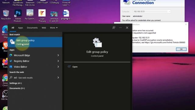 How to Fix Credssp Encryption Oracle Remediation Error | Remote Desktop Connection смотреть онлайн