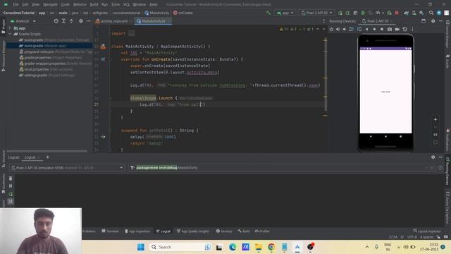 Cancelling Coroutine, Runblocking, Async and Await functions | Kotlin Coroutines смотреть онлайн