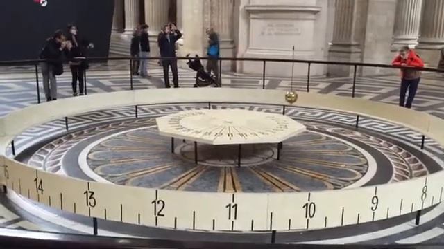 The Foucault Pendulum At Le Panthéon In Paris