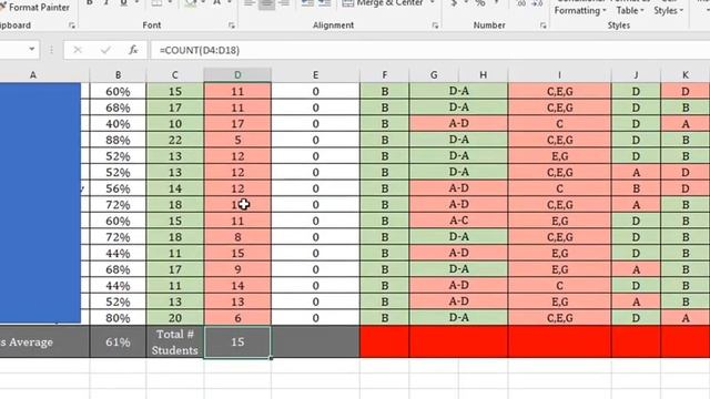 Counting Cells Based on Cell Color Excel смотреть онлайн