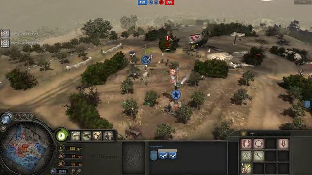 Battle of Crete mod (3.9.8) PvP, 2x2 Hill 107 map #7 смотреть онлайн
