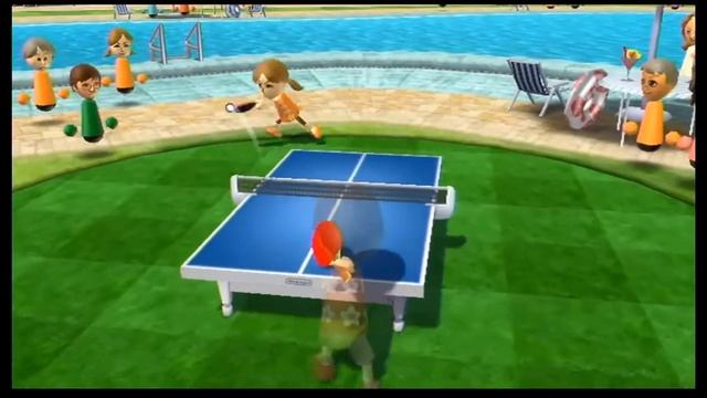 Wii Sports Resort Table Tennis Win VS Champion Lucia смотреть онлайн