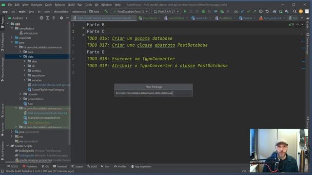 AstraNovos ep 11 parte C: Criando Dao e Database com a biblioteca Room no Android com Kotlin смотреть онлайн