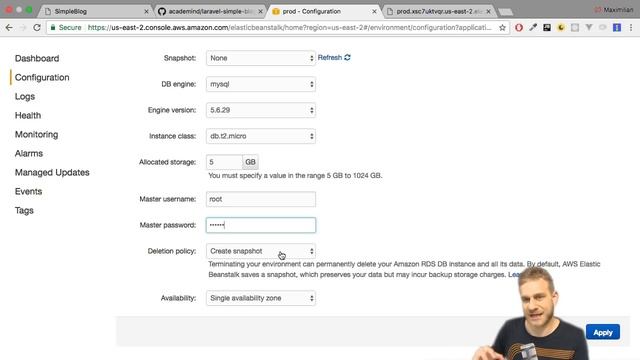 Deploying a Laravel App via Elastic Beanstalk | Amazon Web Services BASICS смотреть онлайн
