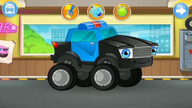 Fun Car Painting Game for Kids-Android Games For Children смотреть онлайн