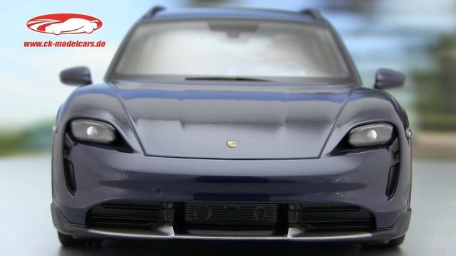ck-modelcars-video: Porsche Taycan Turbo S Cross Turismo 2021 enzianblau Minichamps смотреть онлайн