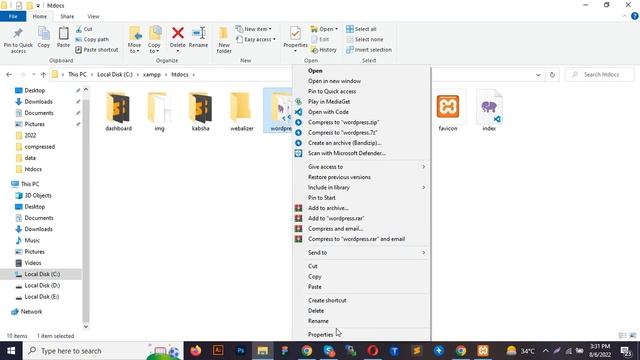 How to install wordpress in localhost using xampp step by step beginner tutorial смотреть онлайн