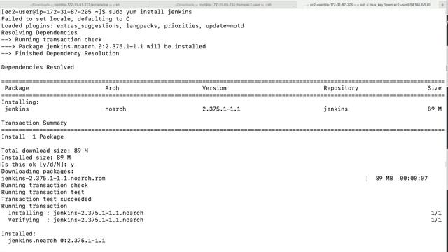 Install Jenkins on Amazon EC2 instance | Amazon Linux AMI | Jenkins installation using terminal EC2 смотреть онлайн