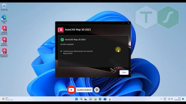 How to install AutoDesk AutoCAD Map 3D 2023 on Windows 11 смотреть онлайн