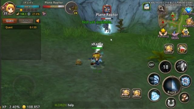 World of Prandis - Mage[Frost] - All Skills Gameplay [Open World] Android/IOS смотреть онлайн