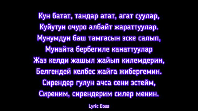 Бекназар Камчыбеков Каркыралар Текст🇰🇬 смотреть онлайн
