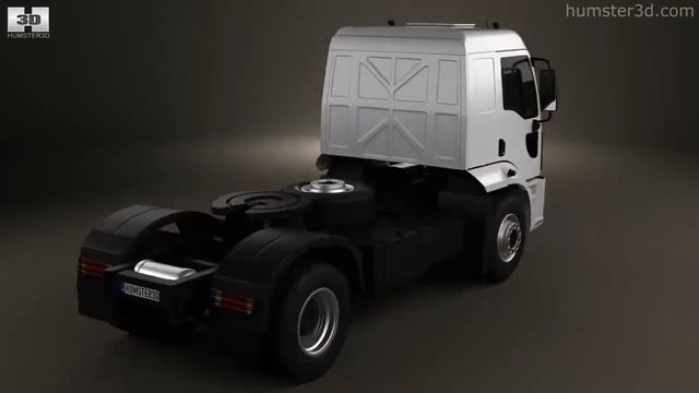 Ford Cargo Tractor Truck 2012 by 3D model store Humster3D.com смотреть онлайн