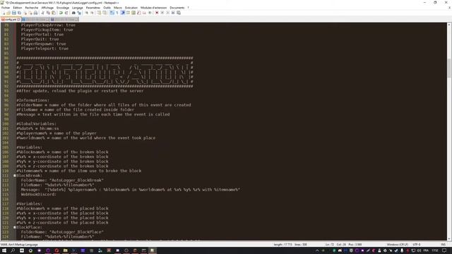 AutoLogger [1.7-1.16] - JAVA | Un plugin qui log les joueurs et les mobs ! смотреть онлайн