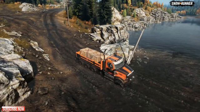 New WESTERN STAR 49X MS Truck In SnowRunner Phase 5 Update смотреть онлайн