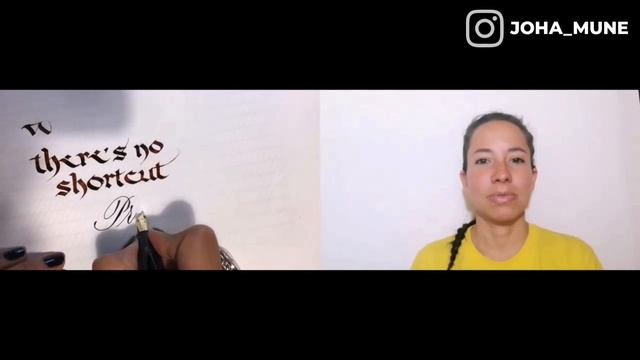 Calligraphy and lettering with Alice Mazzilli | The Painters Talk смотреть онлайн