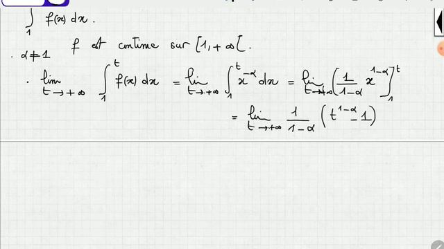Intégrales généralisées -Partie 2(Intégrales de référence-Intégrale de Riemann) смотреть онлайн
