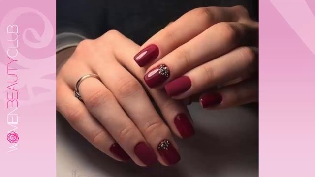 ? 25 ШИКАРНЫХ ВАРИАНТОВ БОРДОВОГО МАНИКЮРА ★ Women Beauty Club смотреть онлайн