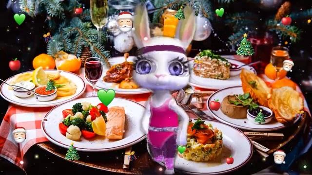 А какой у вас Новогодний стол_ Задорная Новогодняя Песенка смотреть онлайн