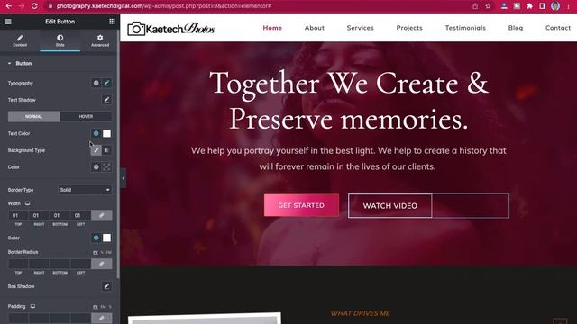 How to create a photography website with WordPress, Free Theme & Elementor смотреть онлайн