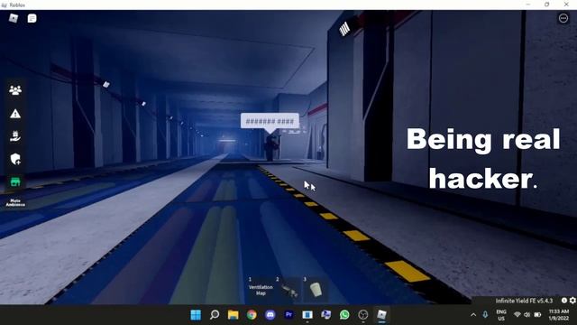 Hacking in Roblox SCP: site roleplay смотреть онлайн