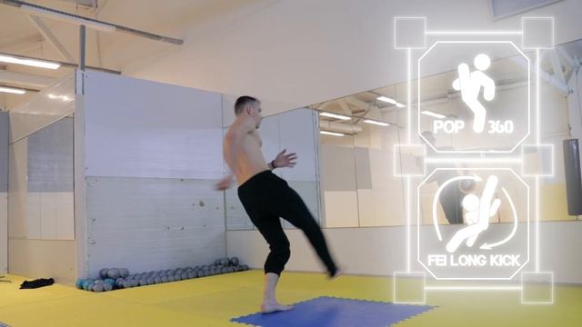 FeiLong kick / Фейлонг кик Туториал tricking СНЯТО НА CANON 200D | OAC 15 смотреть онлайн