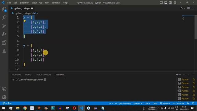 Python Program #33 - Add Two Matrices in Python смотреть онлайн