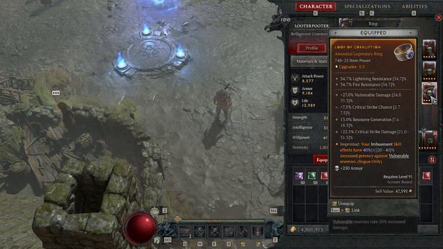 Pushing Spec - Diablo 4 Rogue смотреть онлайн