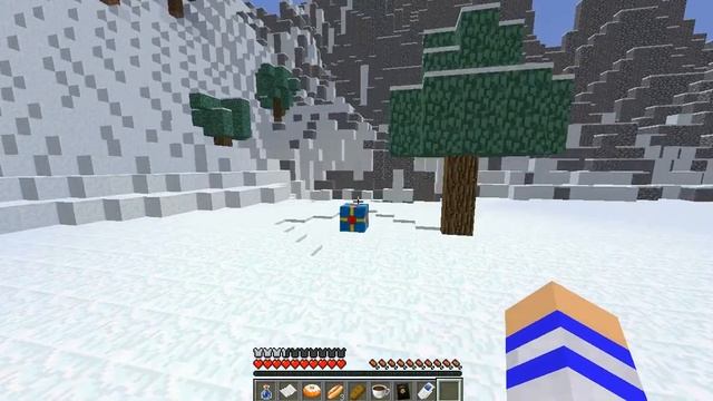 "Рождественское приключение"-карта Minecraft.(1 серия) смотреть онлайн