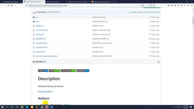 Database backup and restore - MySQL смотреть онлайн