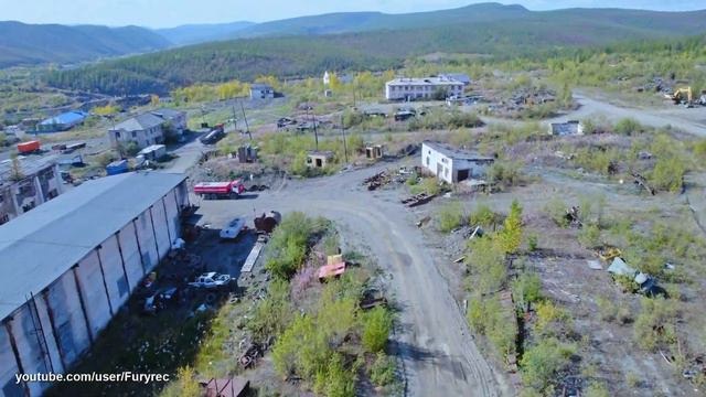 Колымские поселки-призраки. Ударник - 2021. Сусуманский район. Полеты на дроне смотреть онлайн