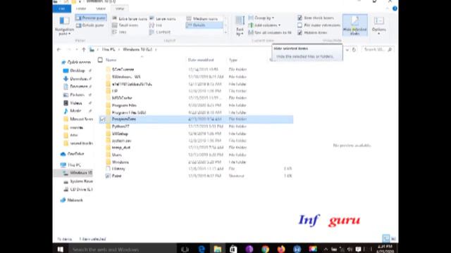 How To Find C/windows/programdata On Windows 10