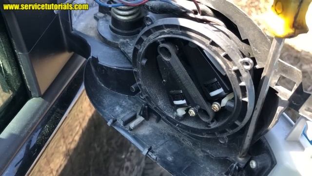 How to remove mirror signal VW Golf Mk5, Jetta, Rabbit, Passat B6, Sharan in 8 steps смотреть онлайн