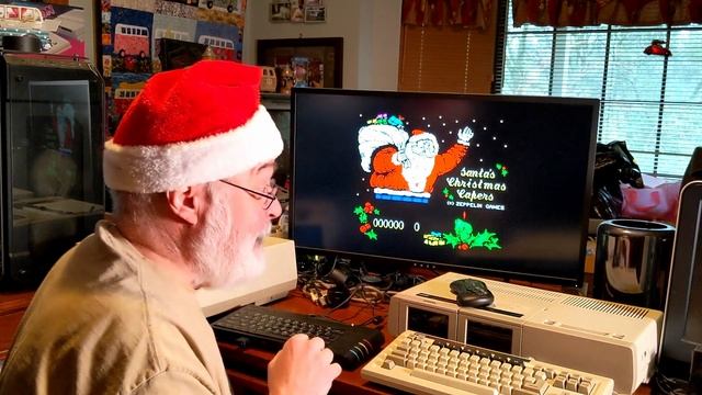 Santa's Xmas Capers - Sinclair ZX Spectrum - Sinclair Society Game Of The Week - 8bit Retrogaming смотреть онлайн
