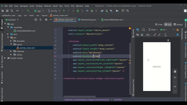 TUTORIAL MEMBUAT APLIKASI ANDROID UNTUK PEMULA || DETAIL DAN MUDAH смотреть онлайн