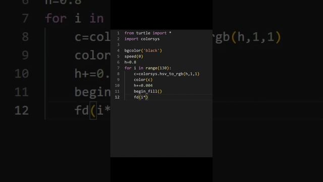 Nice python turtle #python #pythontutorial смотреть онлайн
